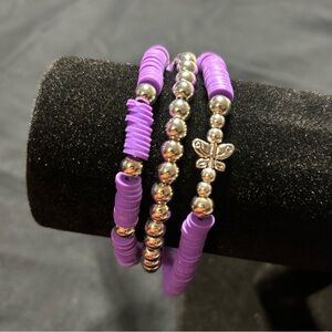 🐠 Butterfly clay bracelet
